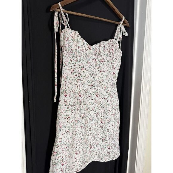 Shein Women Floral Sundress Size XS Babydoll Milkmaid Empire‎ Waist Coquette - Picture 1 of 6